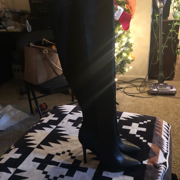 Charles David Over the Knee Black Boots NWOT - Picture 6 of 7